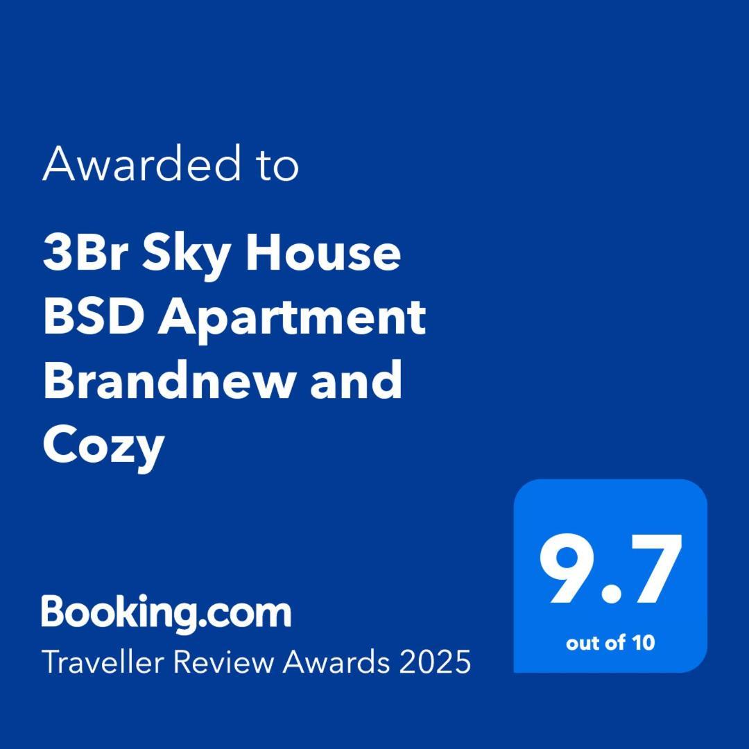 3Br Sky House Bsd Apartment Brandnew And Cozy Samporo 외부 사진